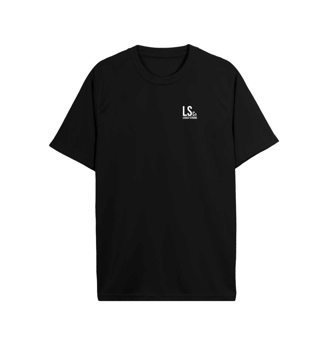 Jet Black Printed T-shirt