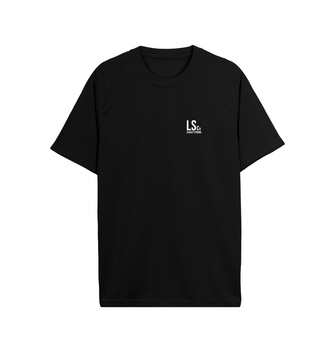 Jet Black Printed T-shirt